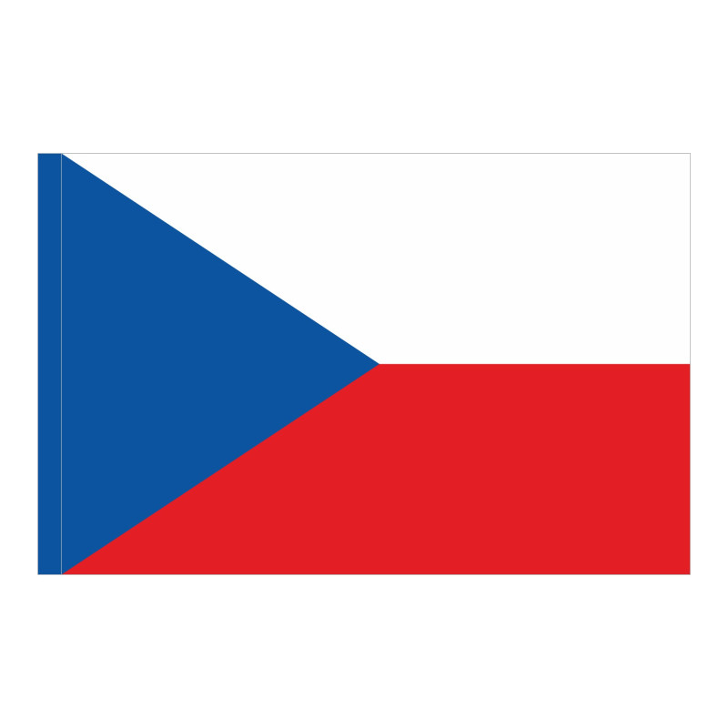 Česká vlajka na označení plachetnic