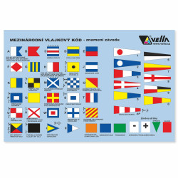 Samolepka na nalepení do lodě